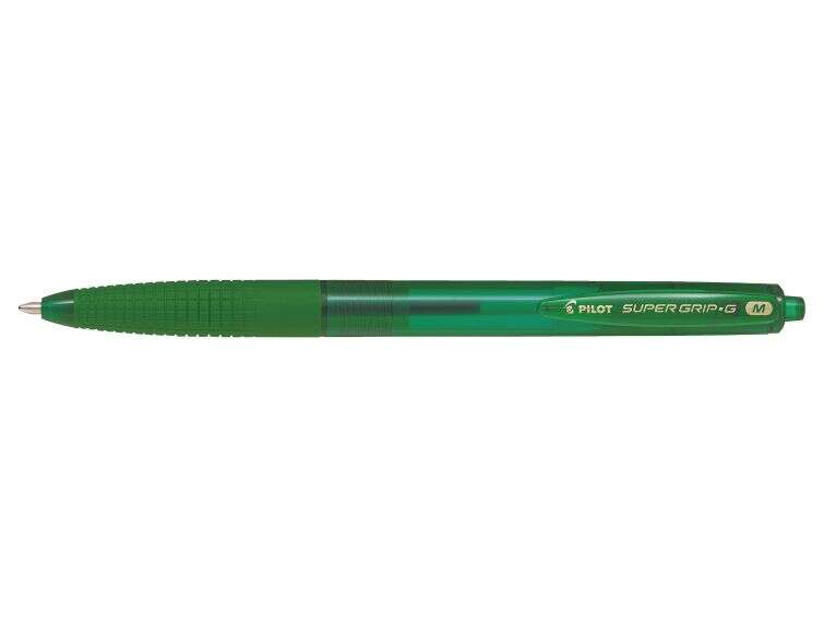 Pilot SuperGrip G Boligrafo de Bola Retractil - Punta Redonda 1.0mm - Trazo 0.4mm - Tinta de Aceite