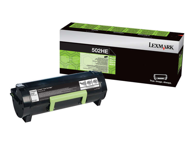Lexmark MS310/MS410/MS510/MS610 Negro Cartucho de Toner Original - 50F2H0E/502H/50F2H00