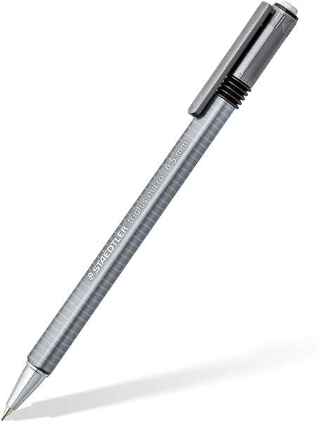 Staedtler Triplus Micro 774 Portaminas - Ancho de Linea 0.5mm - Punta Retractil - Diseño Ergonomico