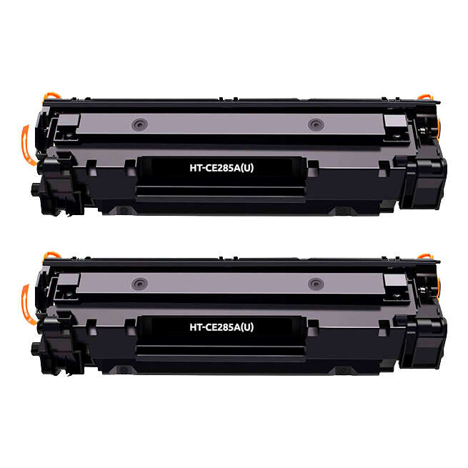 Canon 728/725/712/713/726 Negro Pack de 2 Cartuchos de Toner Genericos