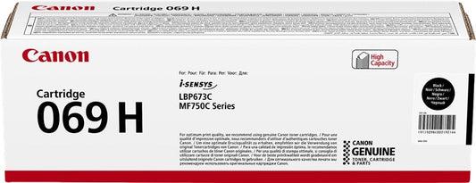 Canon 069H Negro Cartucho de Toner Original - 5098C002
