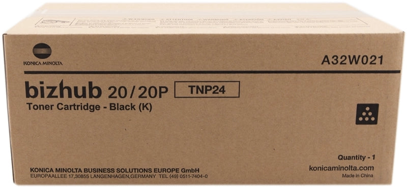 Konica Minolta TNP24 Negro Cartucho de Toner Original - A32W021