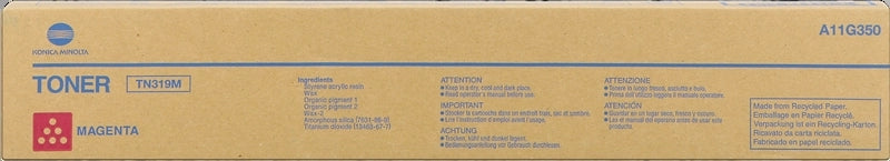 Konica Minolta TN319 Magenta Cartucho de Toner Original - TN319M/A11G350