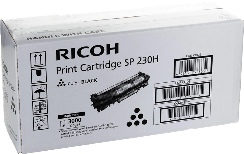 Ricoh SP230 Negro Cartucho de Toner Original - 408294/SP 230H
