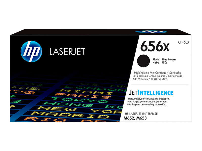 HP CF460X Negro Cartucho de Toner Original - 656X