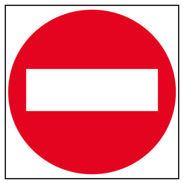 Apli Etiqueta Señalizacion Prohibido El Paso 1 U.
