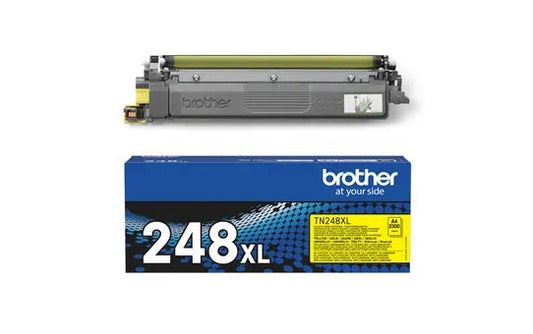 Brother TN248XL Amarillo Cartucho de Toner Original - TN248XLY