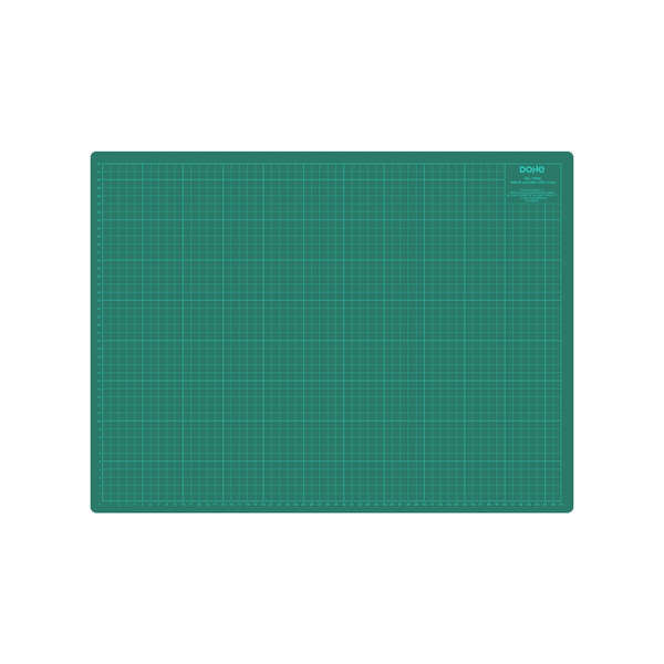 Dohe Vade de Corte PVC 3mm - Superficie Autocicatrizante - Cuadricula Impresa Metrica - Tamaño A2