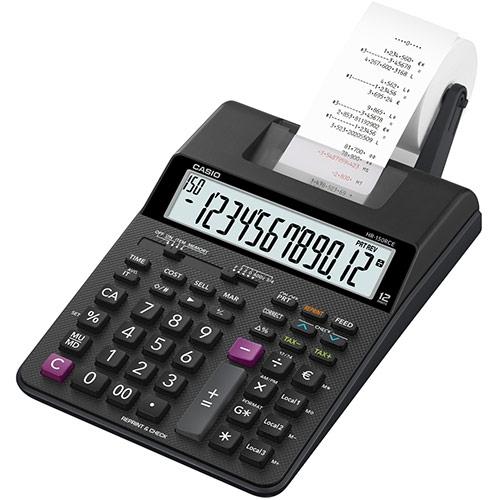 CASIO CALCULADORA DE OFICINA CON IMPRESORA NEGRO HR-150RCE