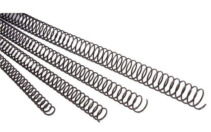 GBC ESPIRAL METÁLICA PASO 5:1 10MM A4 NEGRO C/100