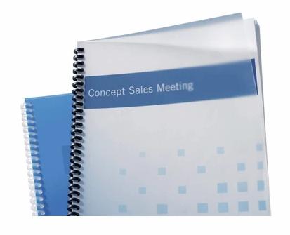 GBC TAPAS ENCUADERNACIÓN POLYCLEARVIEW A4 PP 500 MICRAS TRANSPARENTE MATE PAQUETE 100 UD