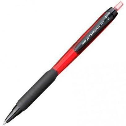 UNIBALL ROLLERBALL JETSTREAM SXN-101-07 RETRÁCTIL 0.7MM ROJO