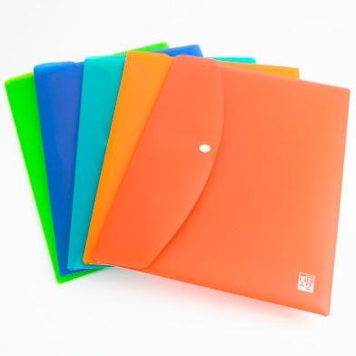 OXFORD SOBRES CON BROCHE URBAN A4 POLIPROPILENO PACK 5 UD C/SURTIDOS