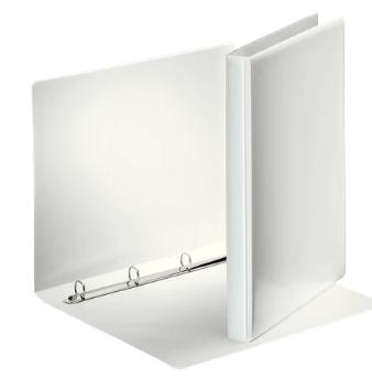 ESSELTE CARPETA CANGURO BÁSICA PERSONALIZABLE 4 ANILLAS REDONDAS 16MM A4 PP BLANCO