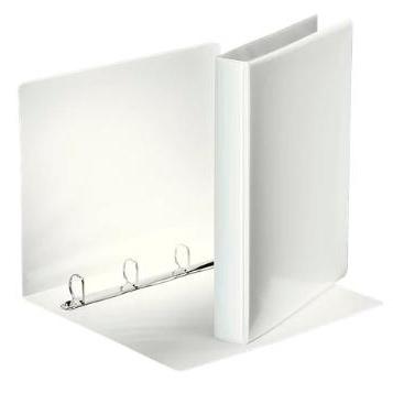 ESSELTE CARPETA CANGURO BÁSICA PERSONALIZABLE 4 ANILLAS MIXTAS 25MM A4 PP BLANCO