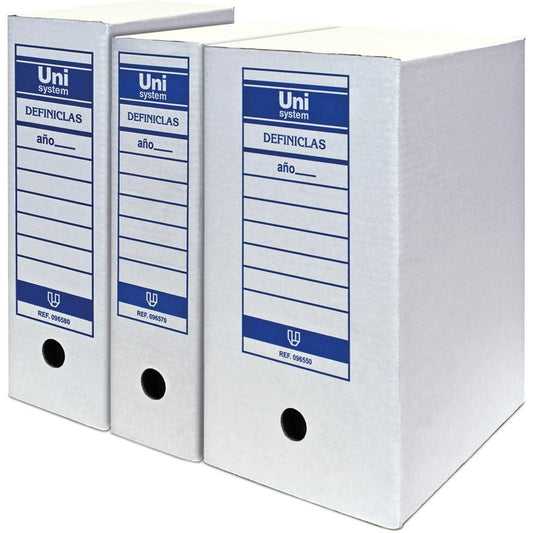 UNISYSTEM DEFINICLAS ARCHIVO DEFINITIVO CARTON FOLIO -50U-