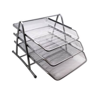 BISMARK BANDEJA DE REJILLA TRIPLE 35X30X24.5 CM CROMADO