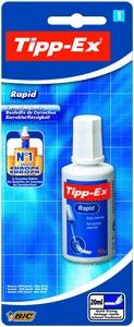 TIPP-EX CORRECTOR LÍQUIDO RAPID BOTE 20ML 1 UD BLÍSTER