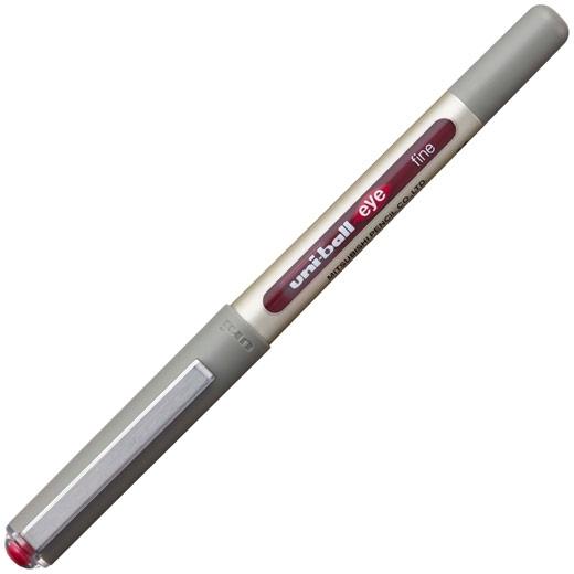UNIBALL ROLLERBALL EYE FINE UB-157 0.7MM VINO CAJA 12 UD