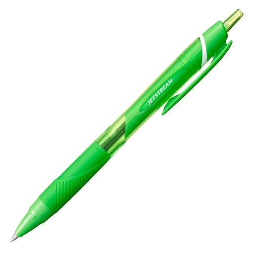 UNIBALL ROLLERBALL JETSTREAM COLORES SXN-150C-07 RETRÁCTIL 0.7MM VERDE CLARO CAJA 10 UD