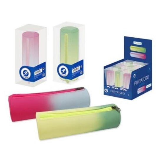 BISMARK KIT PORTATODO REDONDO SILICONA RAINBOW