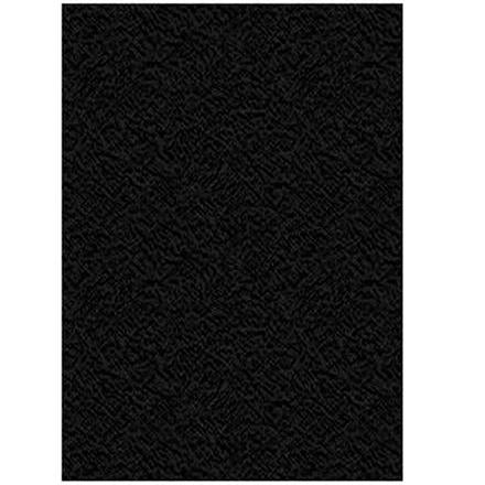 DISPLAST TAPAS ENCUADERNACIÓN A4 CARTÓN GOFRADO 900GR NEGRO PAQUETE 50 UD