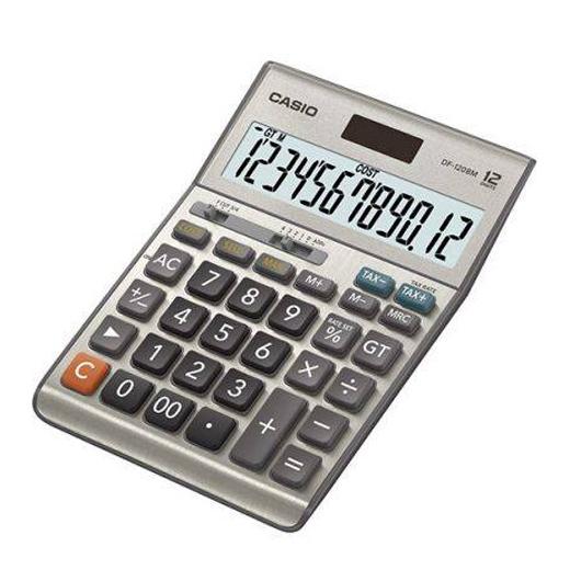 CASIO CALCULADORA DE OFICINA SOBREMESA BLANCO 12 DÍGITOS DF-120BM