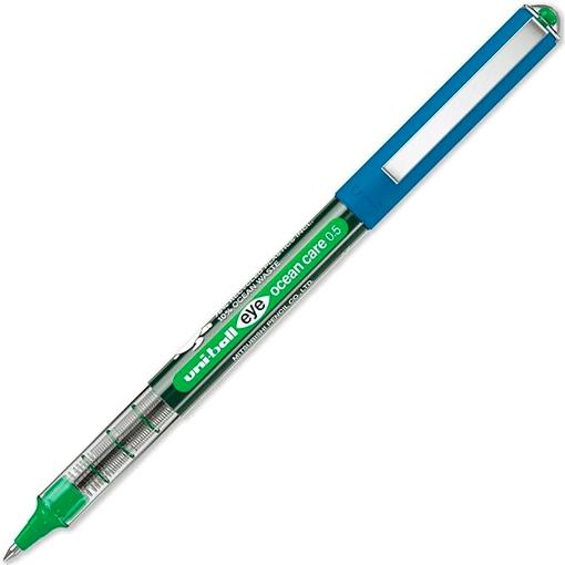 UNIBALL ROLLERBALL EYE OCEAN CARE UB-150ROP 0.5MM VERDE