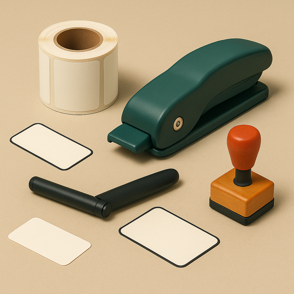 Etiquetas, Etiquetadoras y Sellos