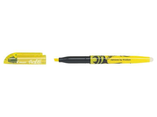 Pilot Frixion Light Rotulador Fluorescente Borrable - Punta de Fibra Biselada - Trazo de 1 a 3.5mm -