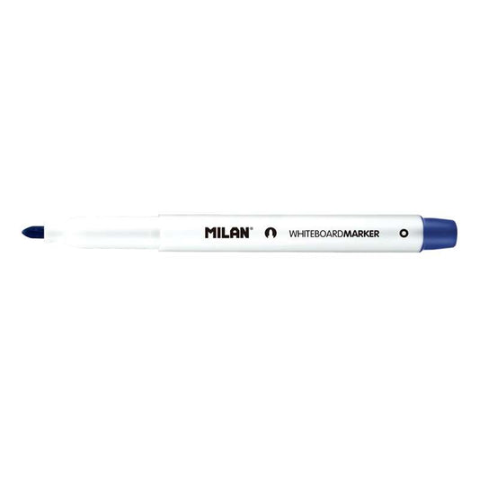 Milan Rotulador para Pizarra Blanca con Punta Redonda - Punta 3.7 mm - Tinta a Base de Alcohol - Bor