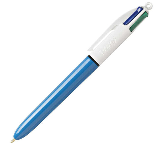 Bic 4 Colours Original Boligrafo de Bola Retractil - Punta Media de 1.0 mm - Tinta con Base de Aceit