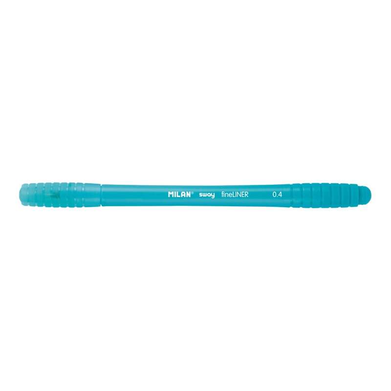 Milan Sway Fineliner Rotulador - Punta Fina 0.4mm - Ergonomico - Tinta al Agua - Color Azul