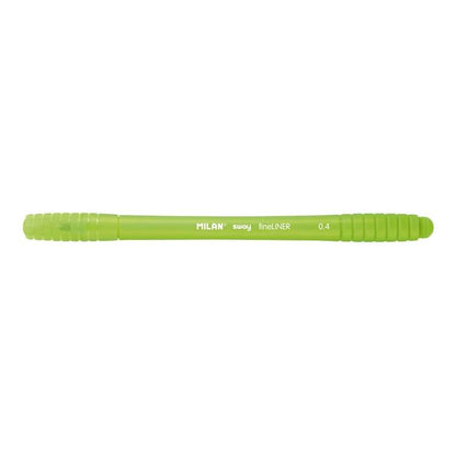 Milan Sway Fineliner Rotulador - Punta Fina 0.4mm - Ergonomico - Tinta al Agua - Color Verde Claro