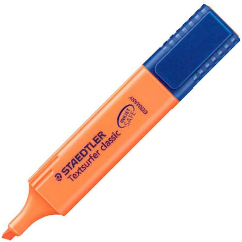 Staedtler Textsurfer Classic 364 Marcador Fluorescente - Punta Biselada - Trazo entre 1 - 5mm - Tint