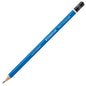Staedtler Mars Lumograph 100 Lapiz de Grafito Hexagonal - Mina 2H Ultrarresistente de 2mm - Madera d