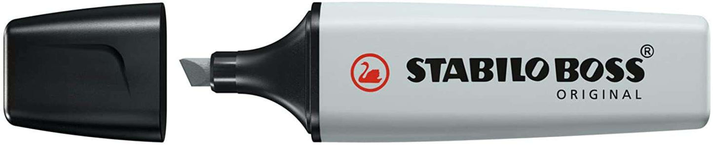 Stabilo Boss 70 Pastel Marcador Fluorescente - Trazo entre 2 y 5mm - Recargable - Tinta con Base de