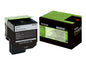 Lexmark CX510 Negro Cartucho de Toner Original - 80C2XK0/80C2XKE/80C0X10/802XK
