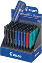 Pilot Synergy Point Expositor de 60 Boligrafos de Gel Retractiles - Punta Fina 0.5mm - Trazo 0.25mm