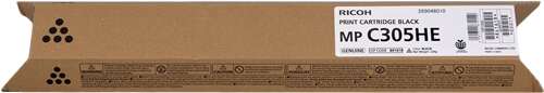 Ricoh Aficio MP-C305/MP-C305SPF Negro Cartucho de Toner Original - 842079/841618/MPC305HEBK