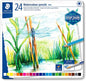 Staedtler 146 10C Pack de 24 Lapices de Colores Acuarelables - Resistentes a la Rotura - Colores Sur