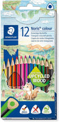 Staedtler Noris Colour 187 Pack de 12 Lapices Triangulares de Colores - Resistencia a la Rotura - Co