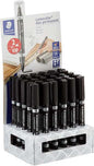 Staedtler Lumocolor 348 Expositor de 30 Rotuladores Permanentes de Doble Punta - Secado Rapido - Col