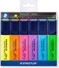 Staedtler Textsurfer Classic 364 Pack de 6 Marcadores Fluorescentes - Secado Rapido - Trazo 1 - 5mm
