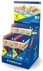 Staedtler Noris Colour 185 Expositor con 20 Estuches de Lapices de Colores - Diseño Hexagonal -  - C