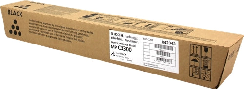 Ricoh Aficio MP-C2800/MP-C3300 Negro Cartucho de Toner Original - 841124/842043