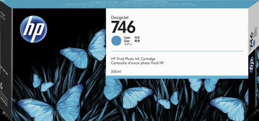 HP 746 Cyan Cartucho de Tinta Original - P2V80A