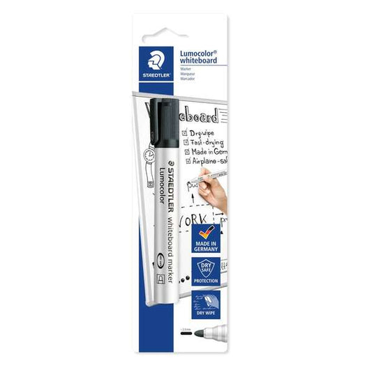 Staedtler Lumocolor 351 Rotulador para Pizarra Blanca - Trazo 2mm - Secado Rapido - Recargable - Col