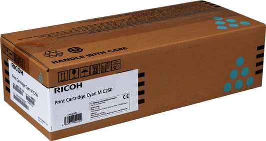 Ricoh MC250/PC300/PC301/PC302 Cyan Cartucho de Toner Original - 408353/M C250C