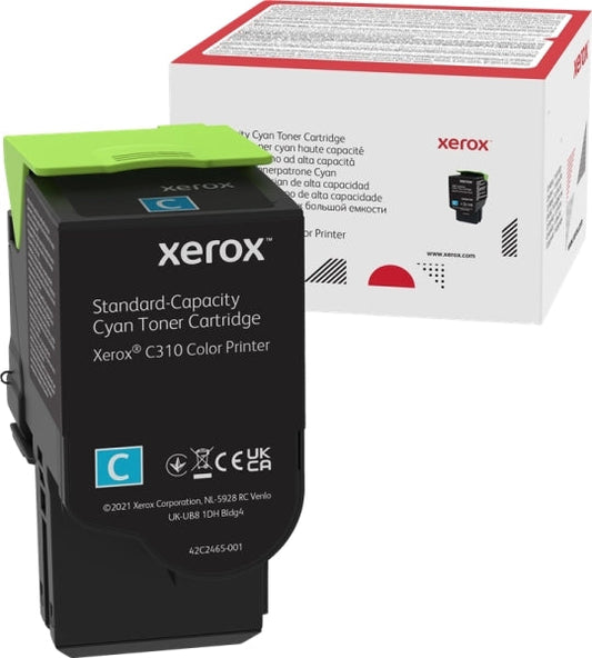 Xerox C310/C315 Cyan Cartucho de Toner Original - 006R04357